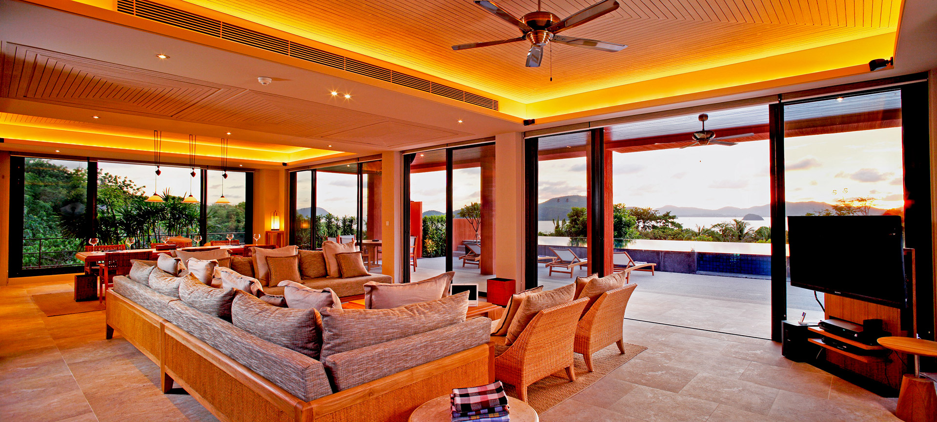 gallery sri panwa luxury hotel phuket four bedroom residence pool villa 2