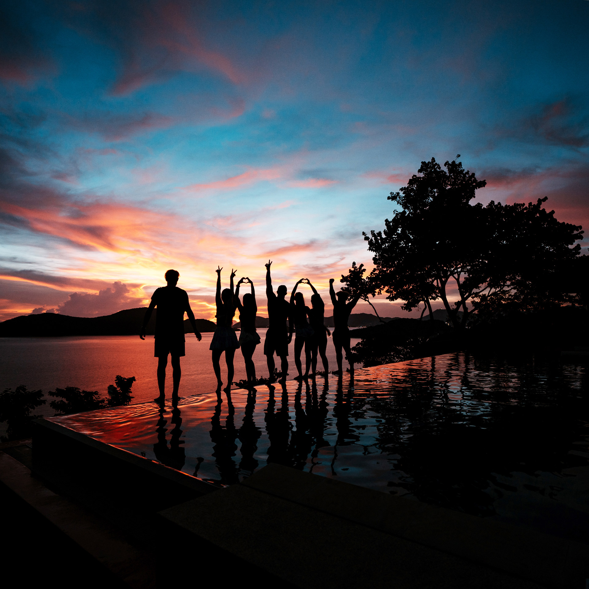 gallery sri panwa luxury hotel vacation activities in phuket sunset pool