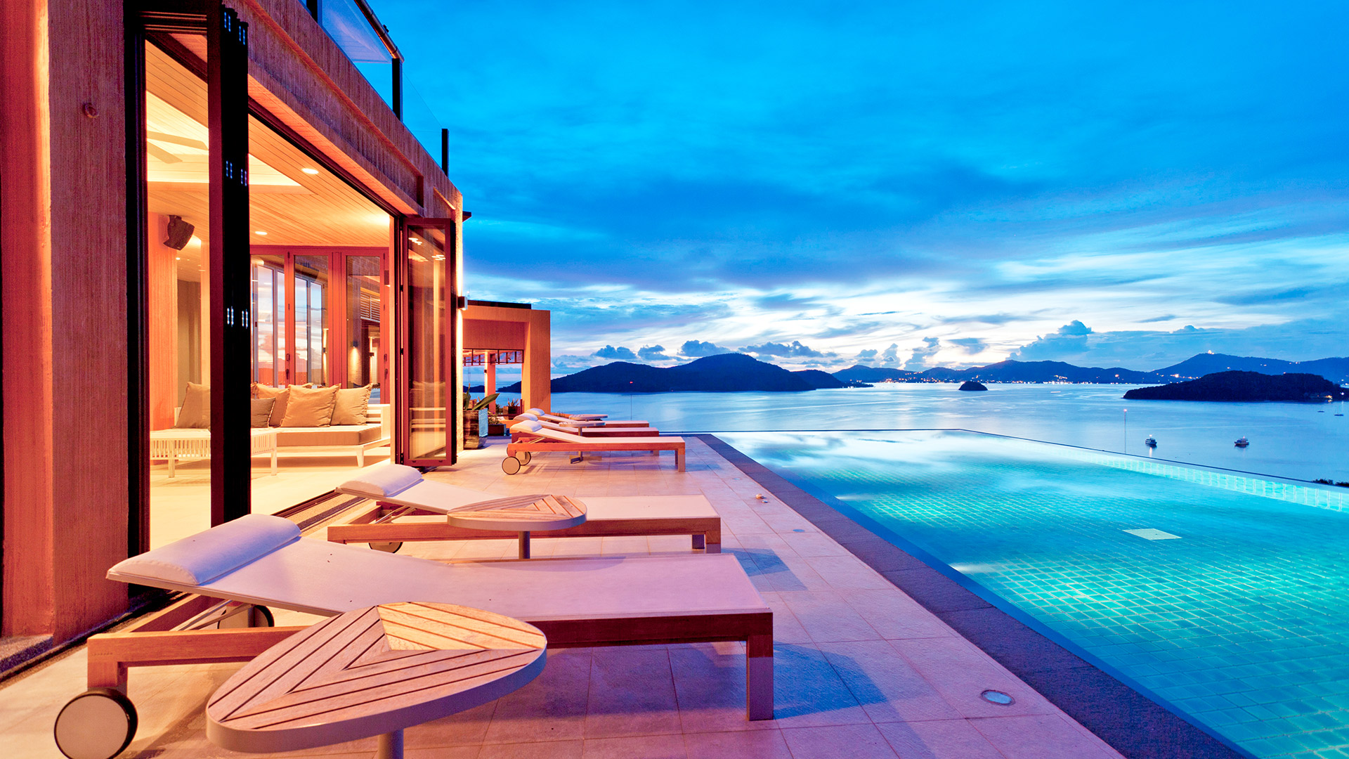 best luxury hotel in phuket luxury private residence villa sunset views