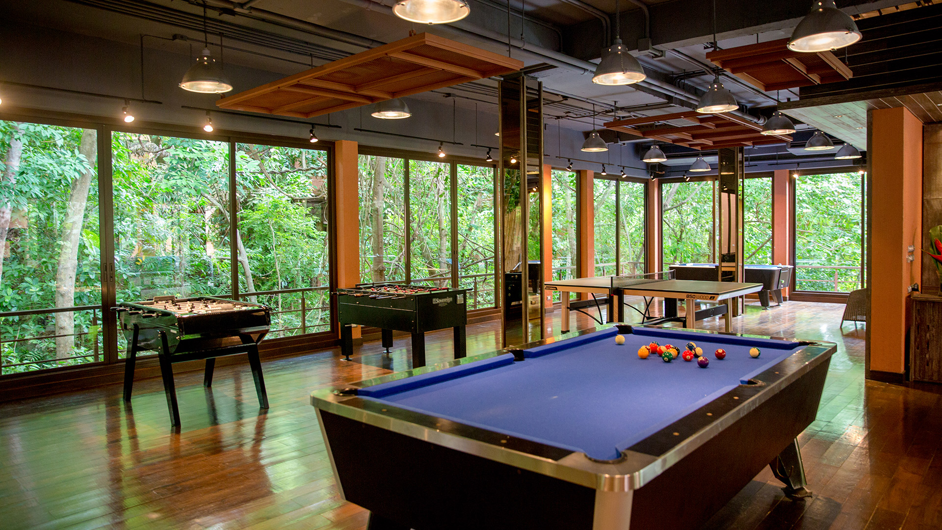 best luxury hotel in phuket sri panwa hotel game room