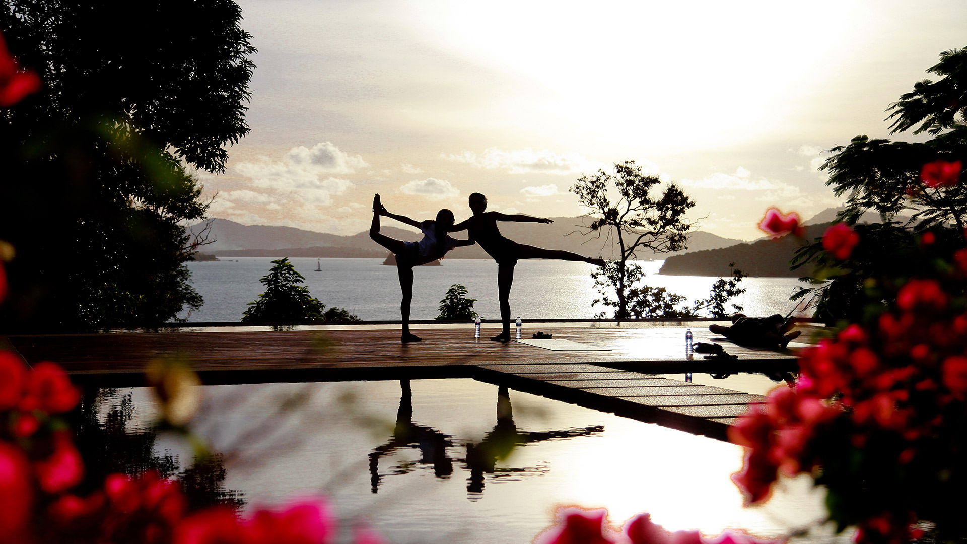 best luxury hotel in phuket sri panwa hotel yoga