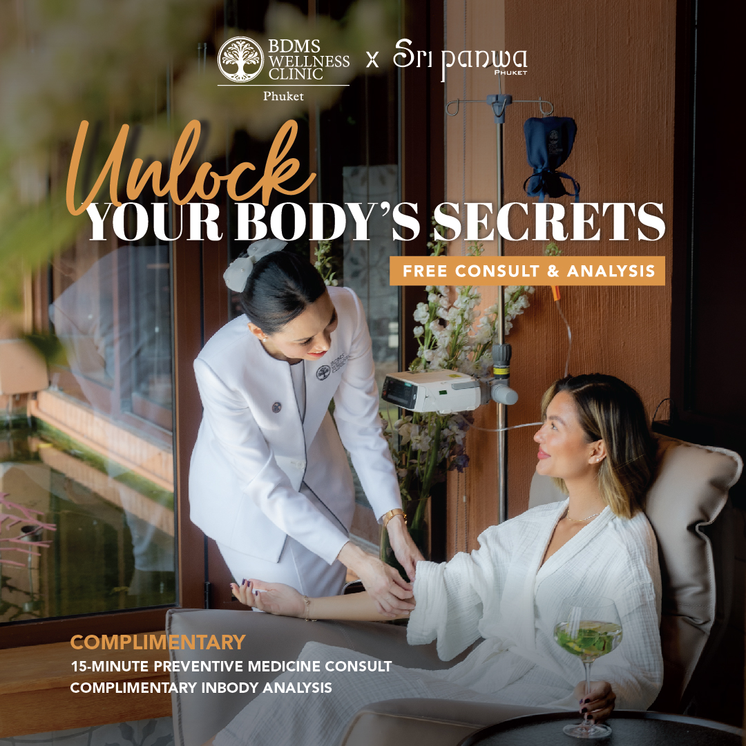 bdms wellness clinic at sri panwa unlock your body secret free consult