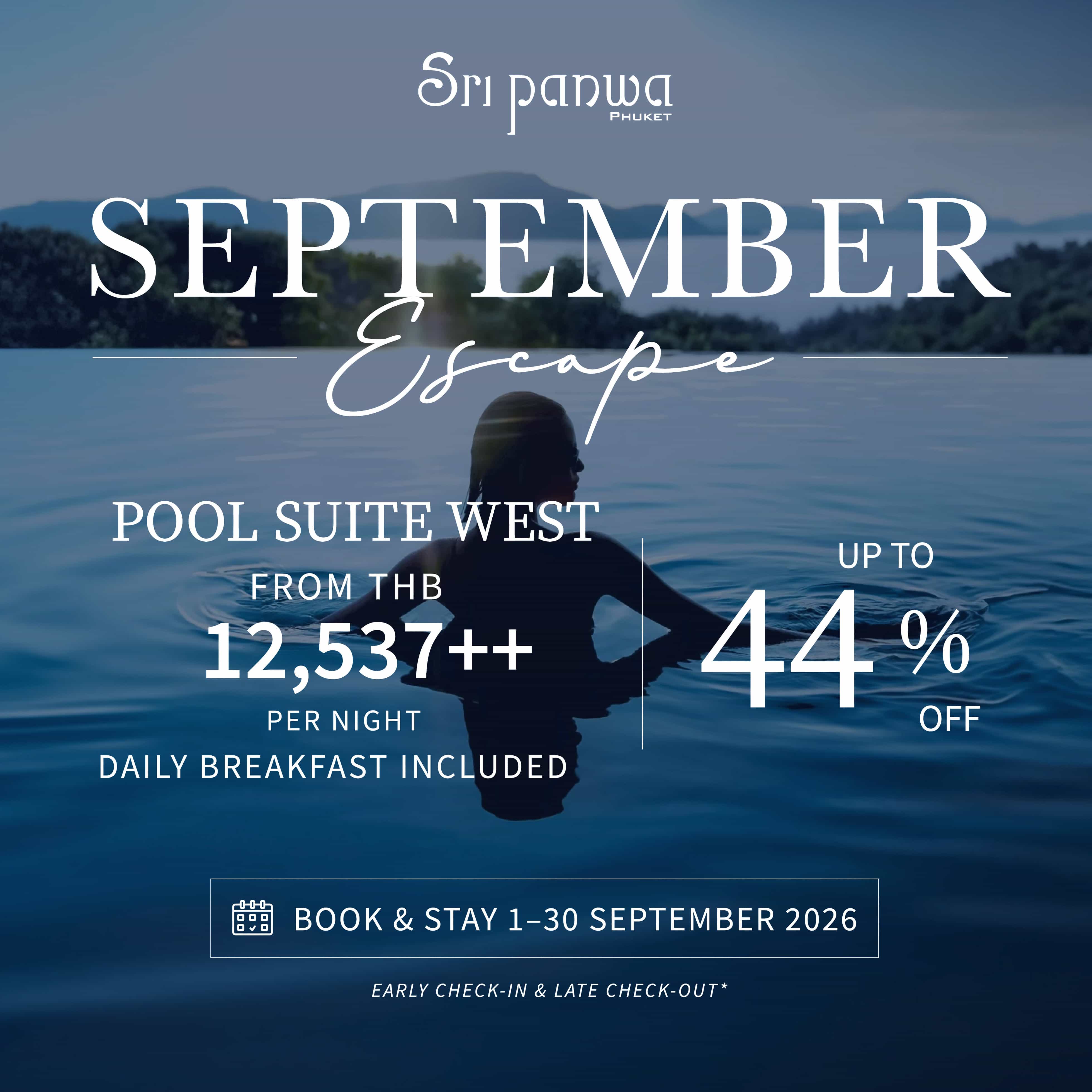 sri panwa promotion september escape