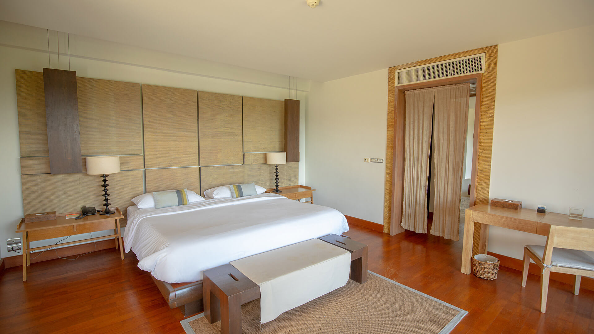3 bedroom residence villa partial ocean pool view luxury hotel resort phuket thailand