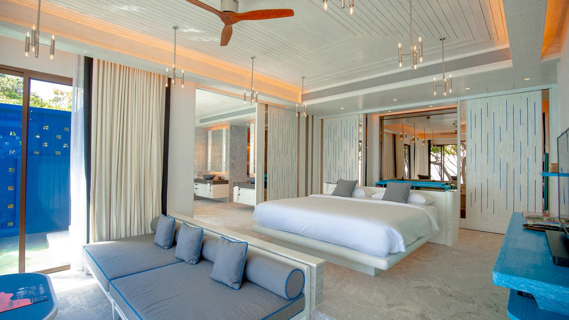 4br luxury residential hotel private luxury pool villa hotel bedroom