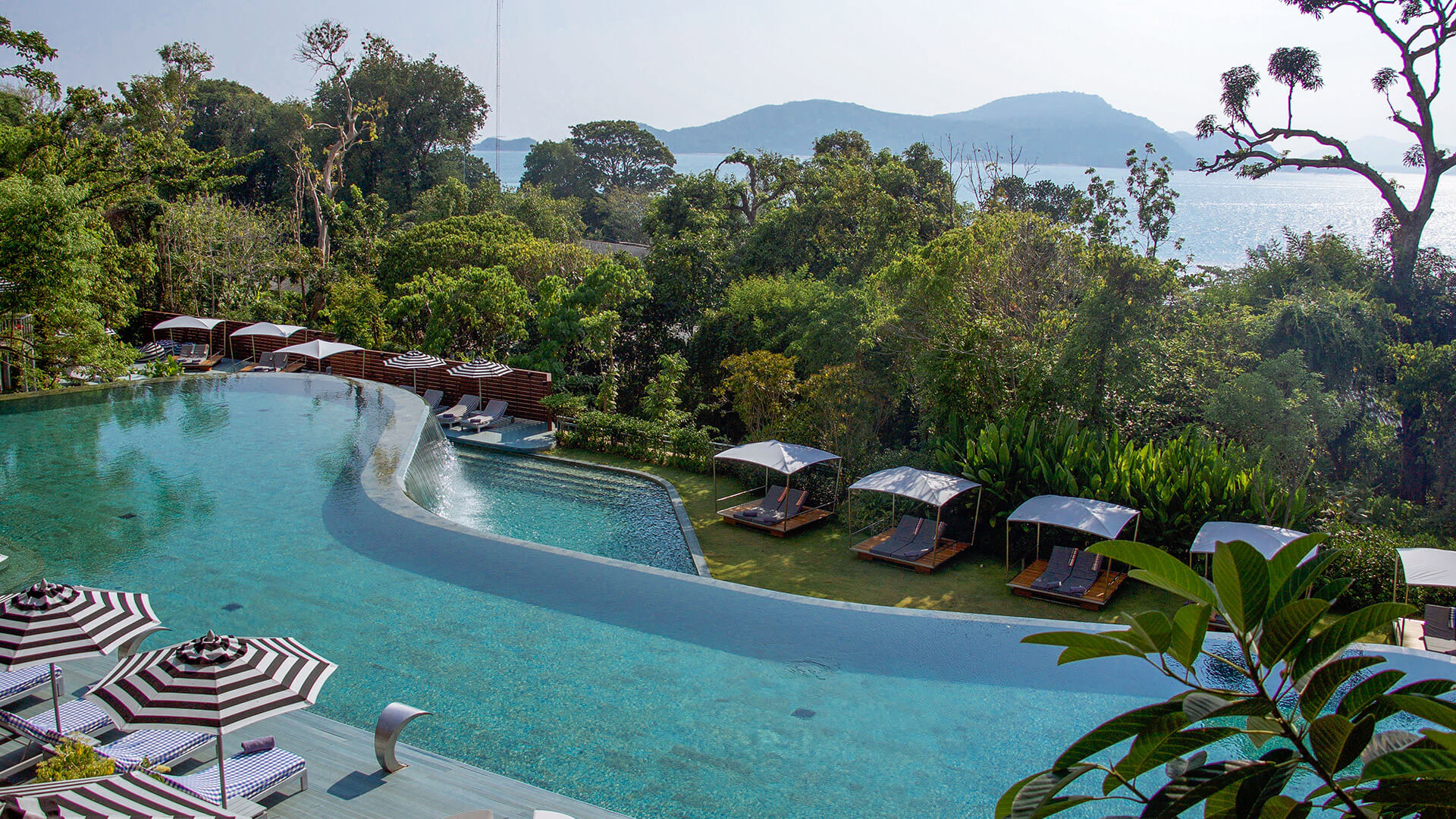 6 Star Hotel in Phuket Pool Suites West With Andaman Ocean View Private Luxury The Habita Swimming Pool