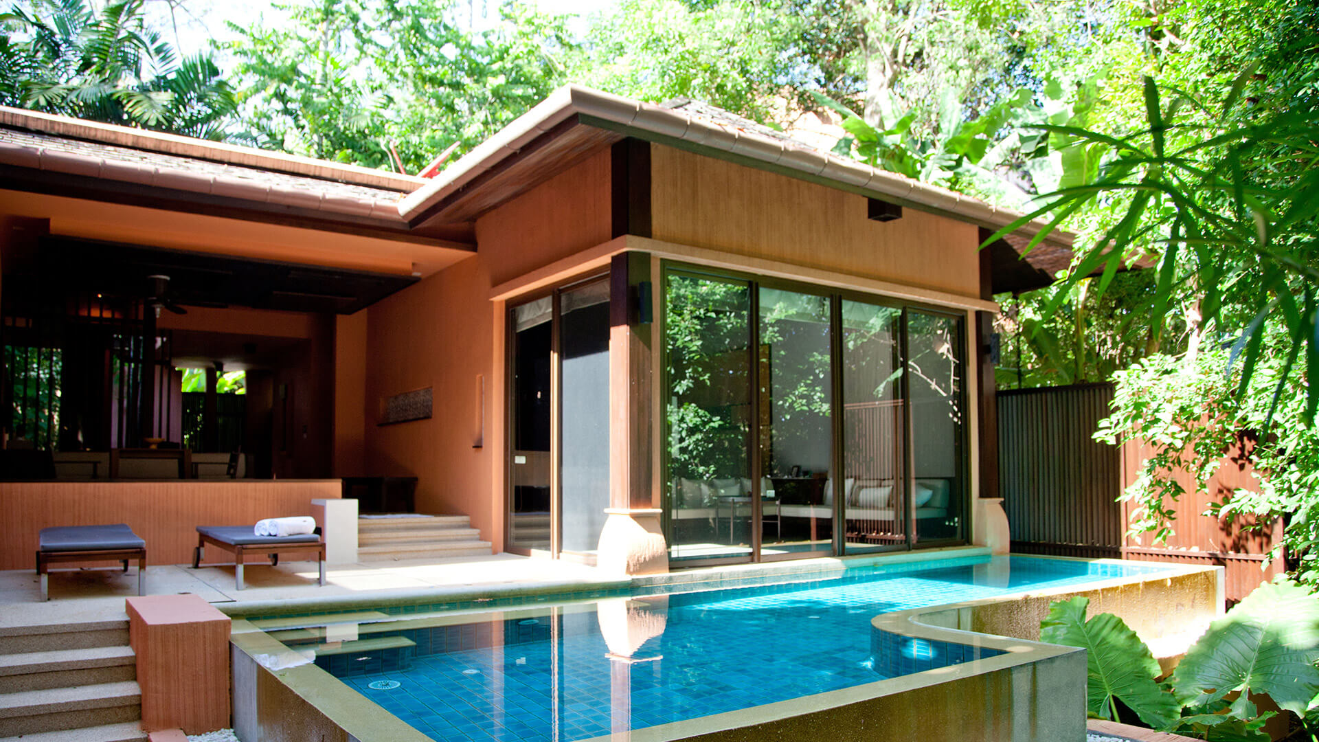 family suite hotel pool villas in phuket one bedroom garden view