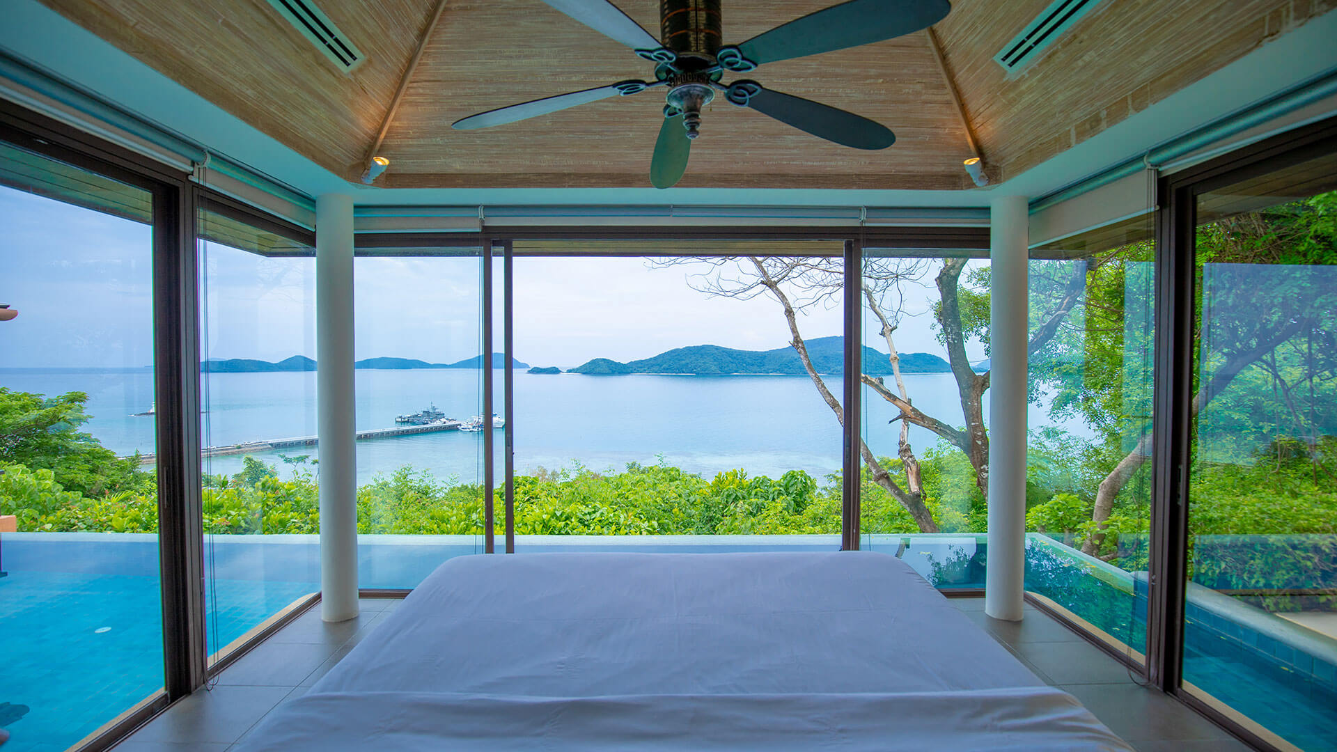 private pool villas hotel phuket one bedroom ocean view award winning sri panwa sunrise sea view