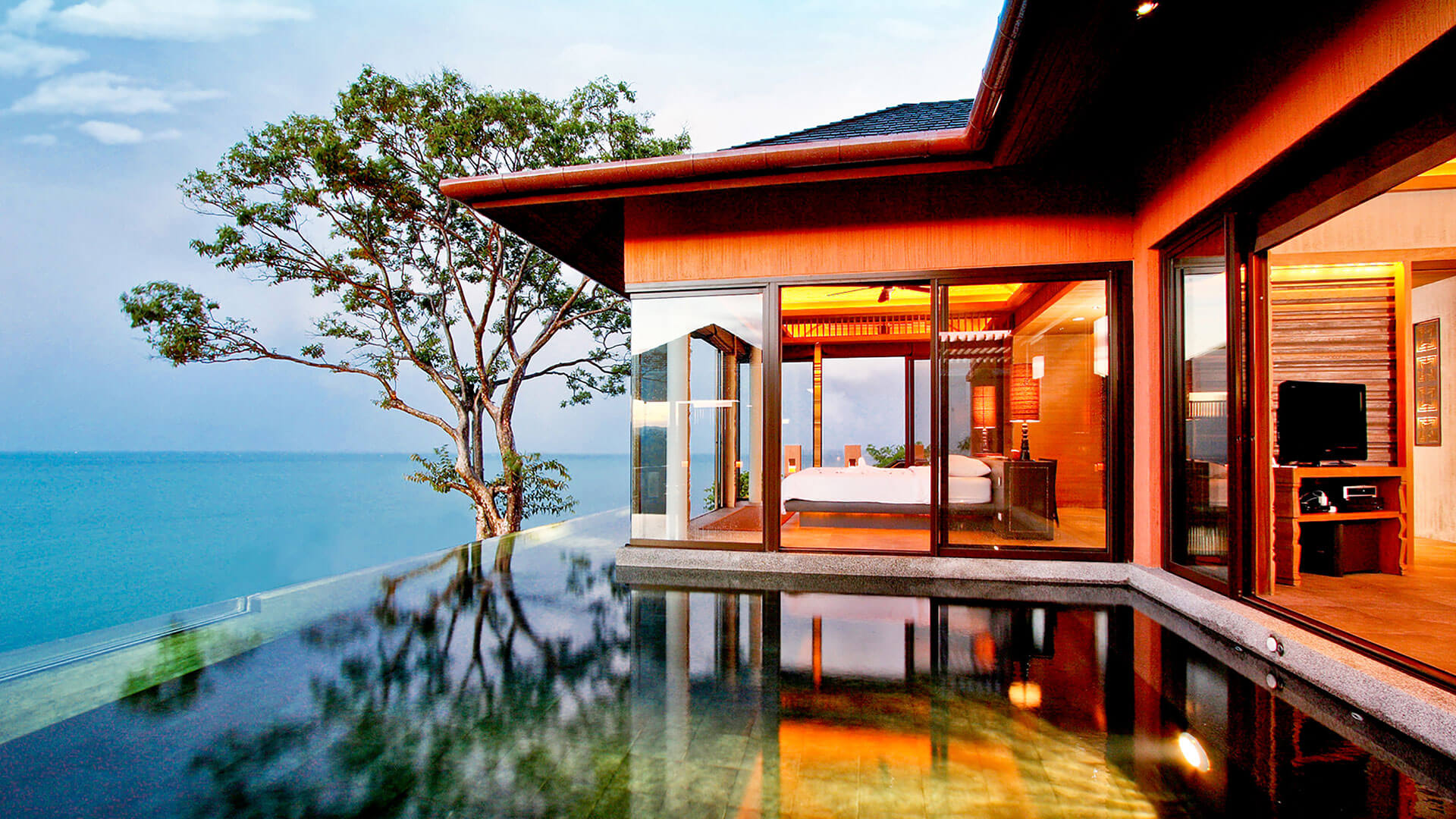 private pool villas hotel phuket one bedroom ocean view award winning sri panwa