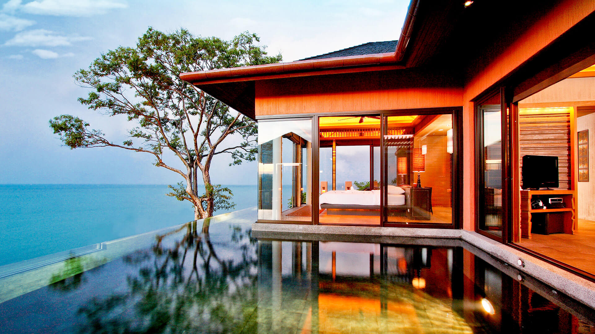 two bedroom private luxury pool villa the best ocean view resort sripanwa